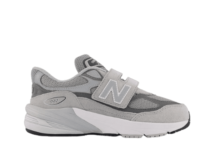 New Balance FuelCell 990v6 Hook and Loop Grey (GS)