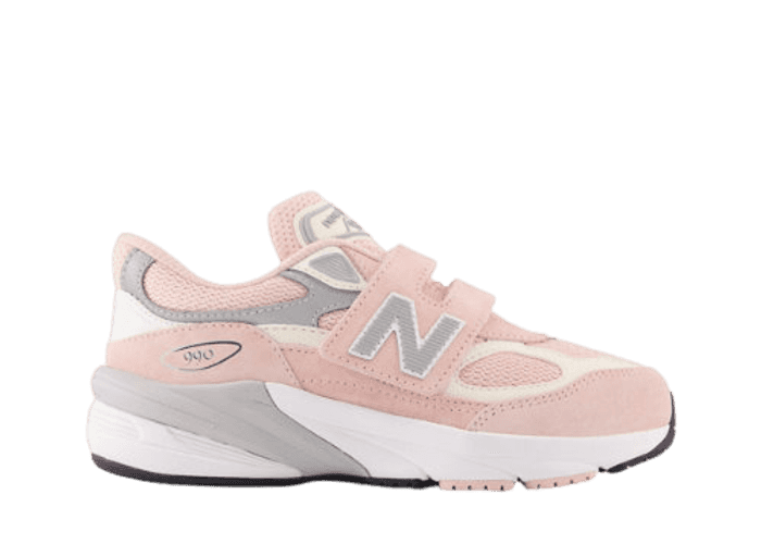 New Balance FuelCell 990v6 Hook and Loop Pink White (GS