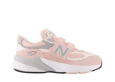 New Balance FuelCell 990v6 Hook and Loop Pink White (GS)