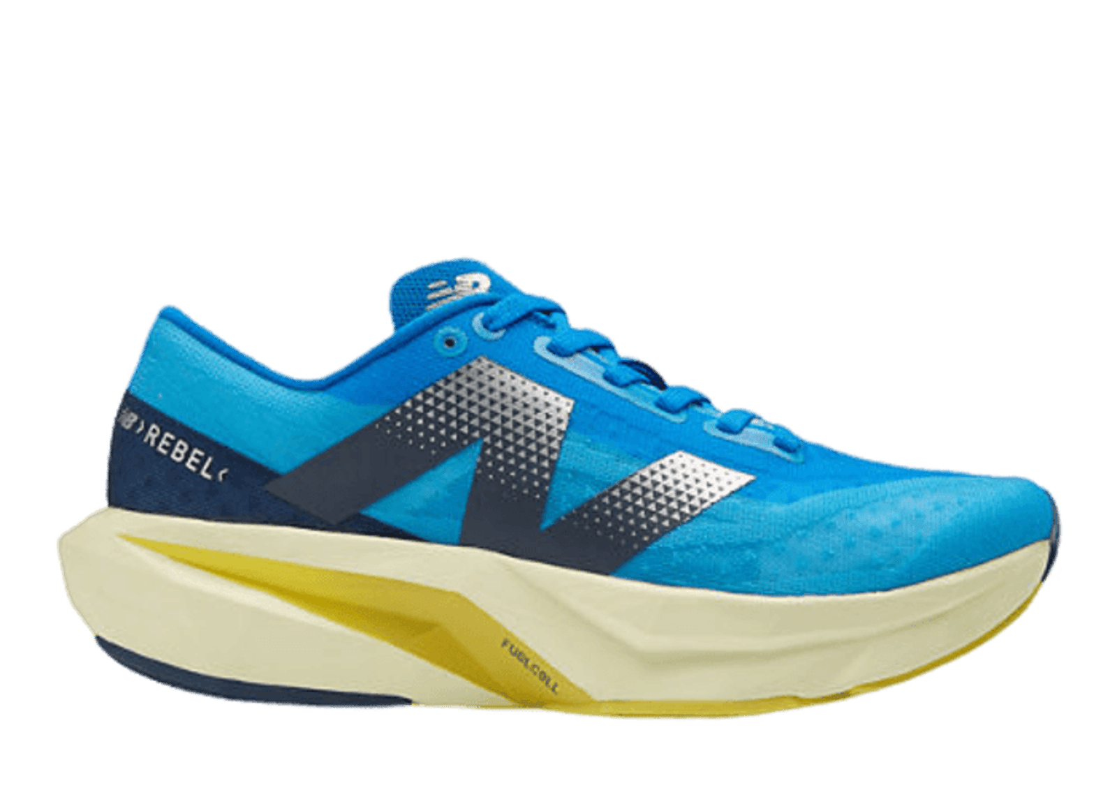 New Balance FuelCell Rebel v4 Blue Yellow (W)