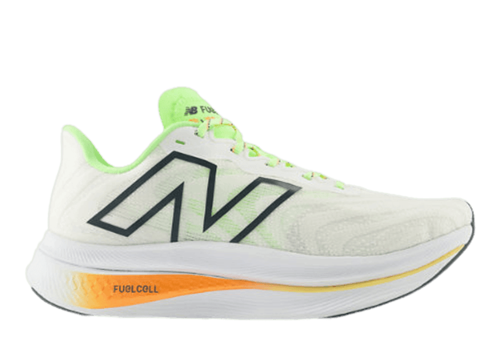 New Balance FuelCell SuperComp Trainer v2 White Green Orange (W)