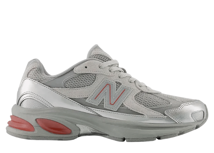 New Balance 2010 Silver Beige Red