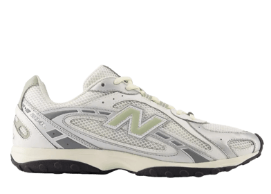 New Balance 204L Silver Metallic Sage Green
