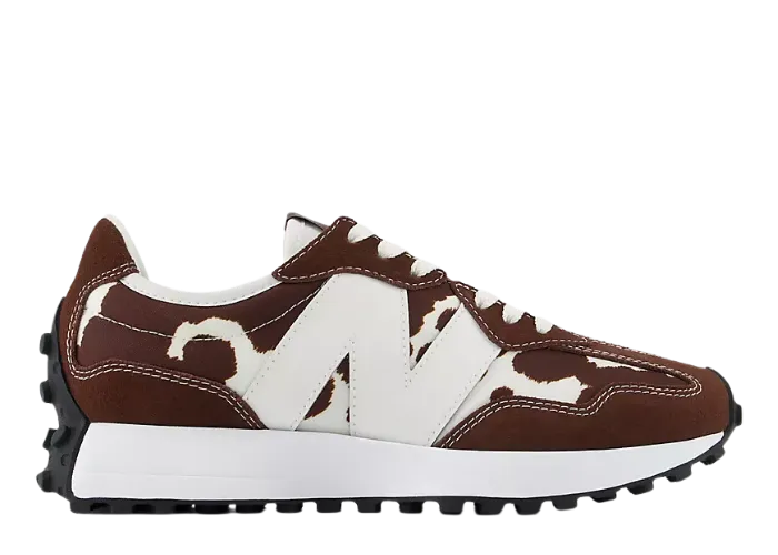 New Balance 327 Cow Print Pumpernickel Sea Salt (W)