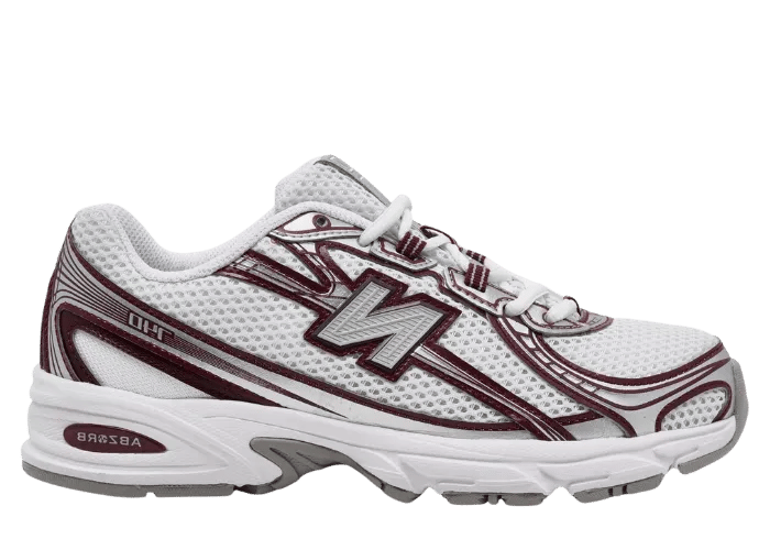 New Balance 740 White Burgundy (JD Sports Exclusive)