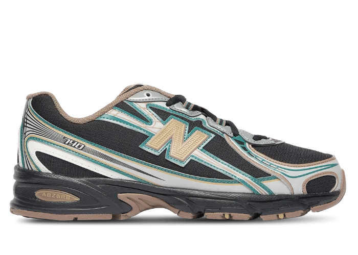 New Balance 740v2 Black Grey Olive