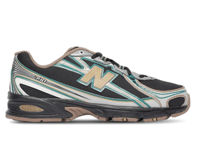 New Balance 740v2 Black Grey Olive