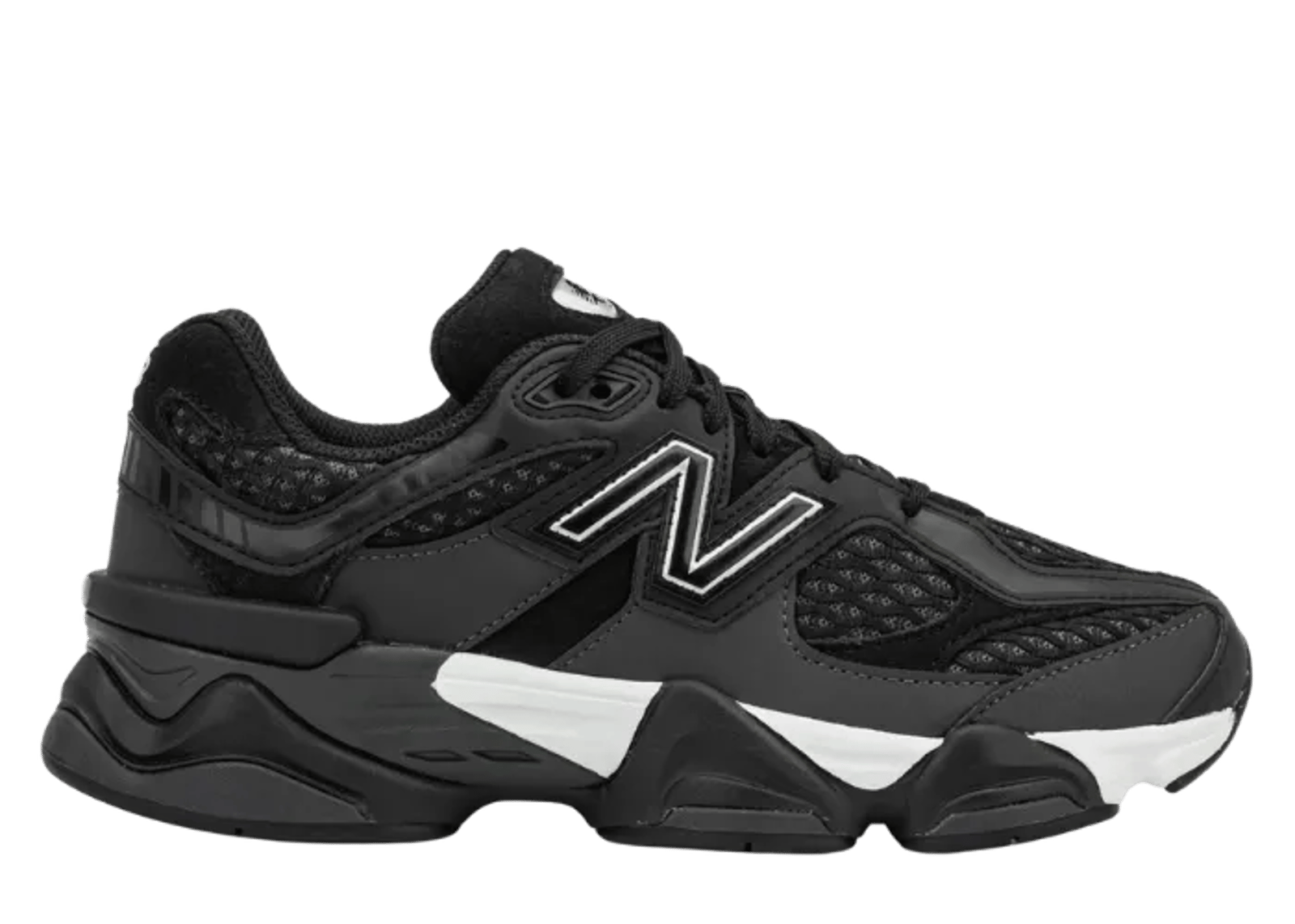 New Balance 9060 Black Silver (Shoe Palace Exclusive) (GS)