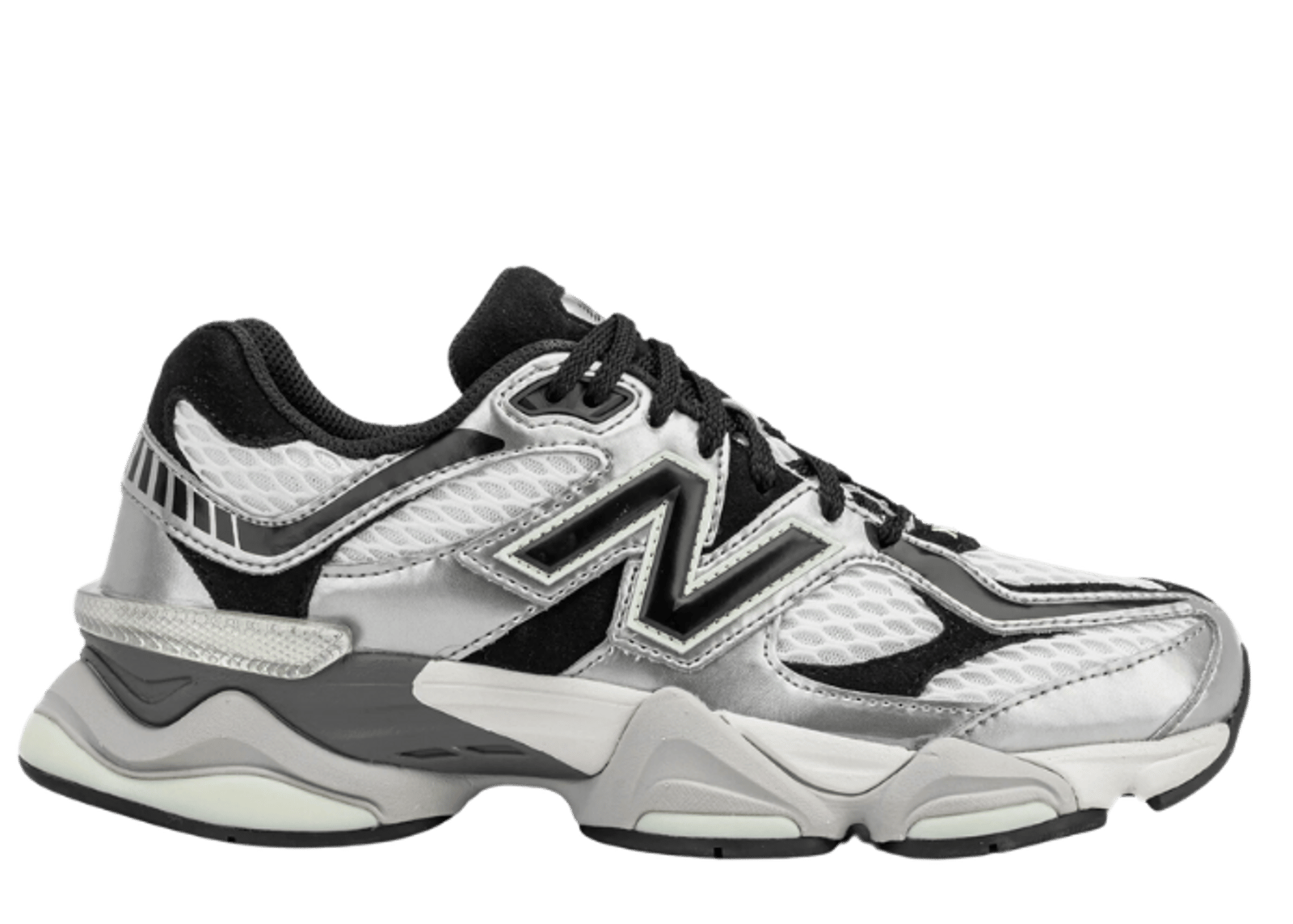 New Balance 9060 Shoe Palace Silver Black
