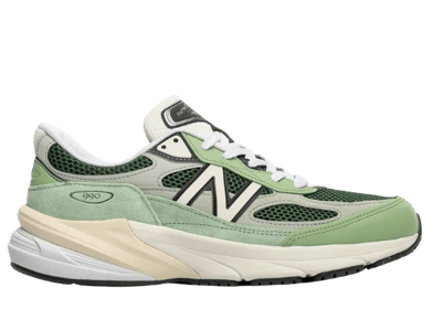 New Balance 990v6 Made in USA Avocado Natural Mint