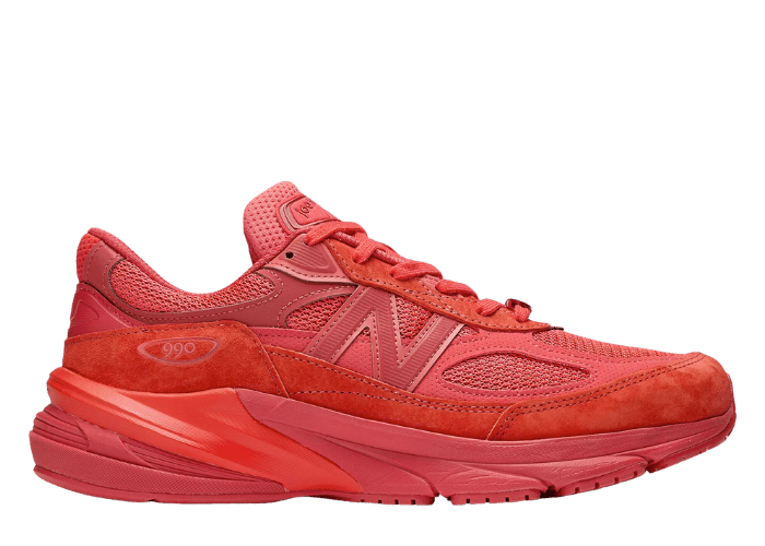 New Balance 990v6 Made in USA Joe Freshgoods Red