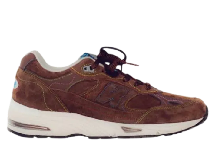 New Balance 991v1 Made in UK Bleue Burnham