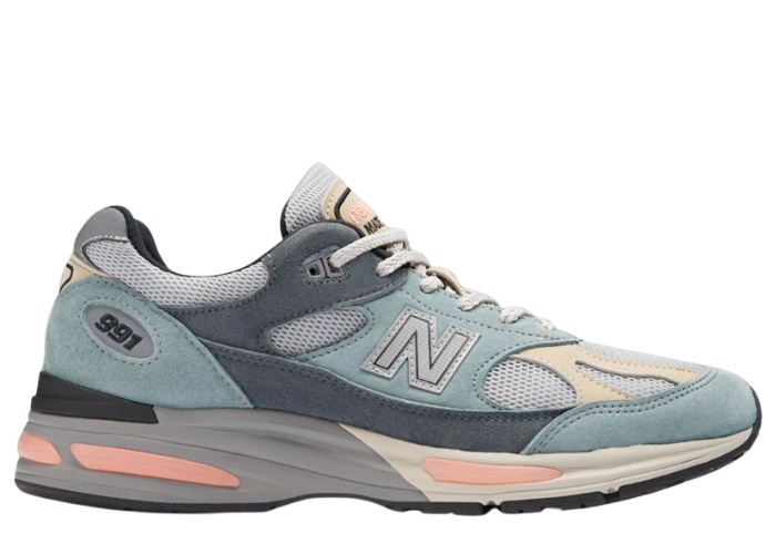 New Balance 991v2 Made in UK Blue Silver