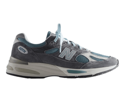New Balance 991v2 Made in UK Kith Steel Blue