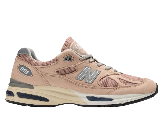 New Balance 991v2 Made in UK Mahogany Rose