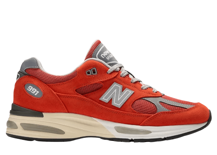 New Balance 991v2 Made in UK Orange