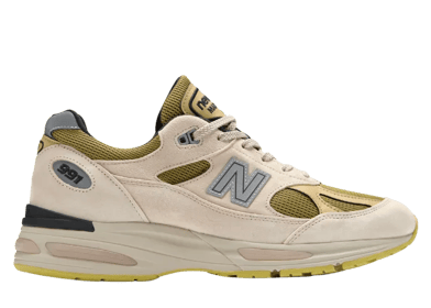 New Balance 991v2 Made in UK Silver Birch