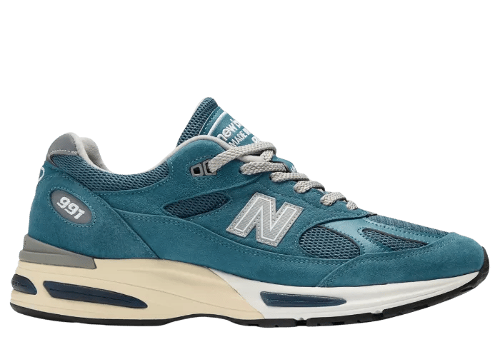 New Balance 991v2 Made in UK Tapestry Silver