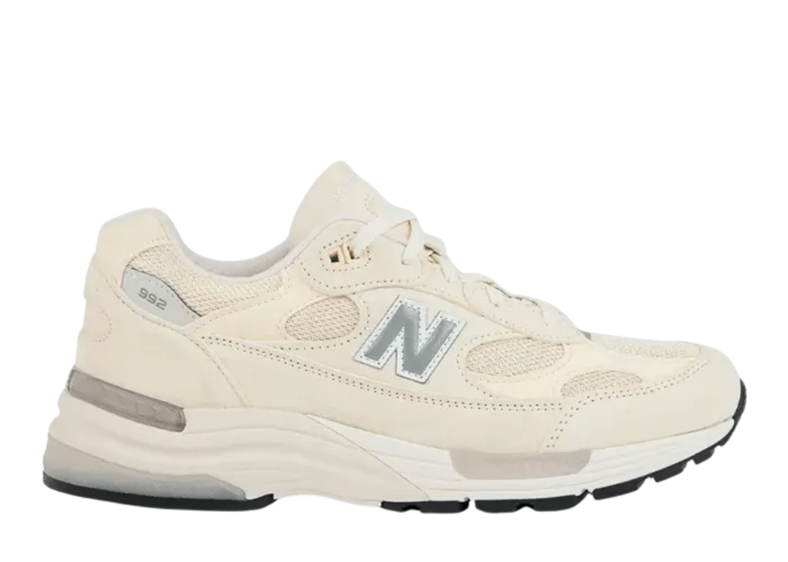 New Balance 992 Made in USA Calcium Raw Cashew