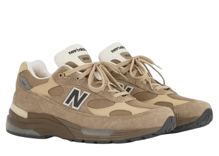 New Balance 992 Made in USA Driftwood Mushroom