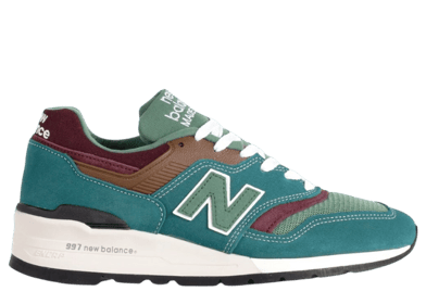 New Balance 997 Made in USA Vintage Teal Jade