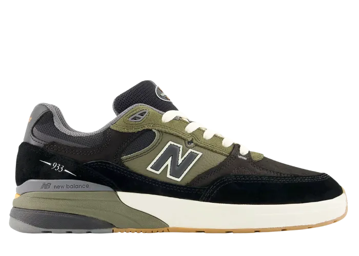 New Balance Numeric 933 Andrew Reynolds Black Olive - NM933BST New Balance Numeric 933 Andrew Reynolds Black Olive - NM933BST