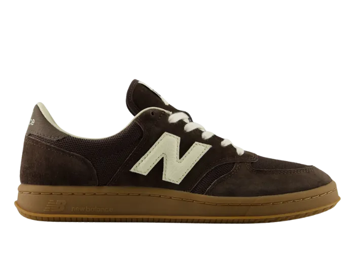 New Balance T500 AURALEE Vintage Brown - CT500AE Raffles & Where
