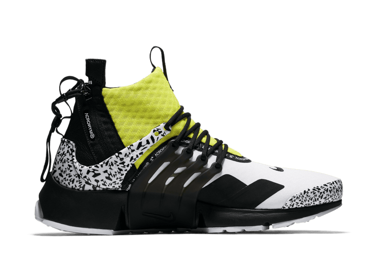 Nike Acronym x Air Presto Mid 'Dynamic Yellow'