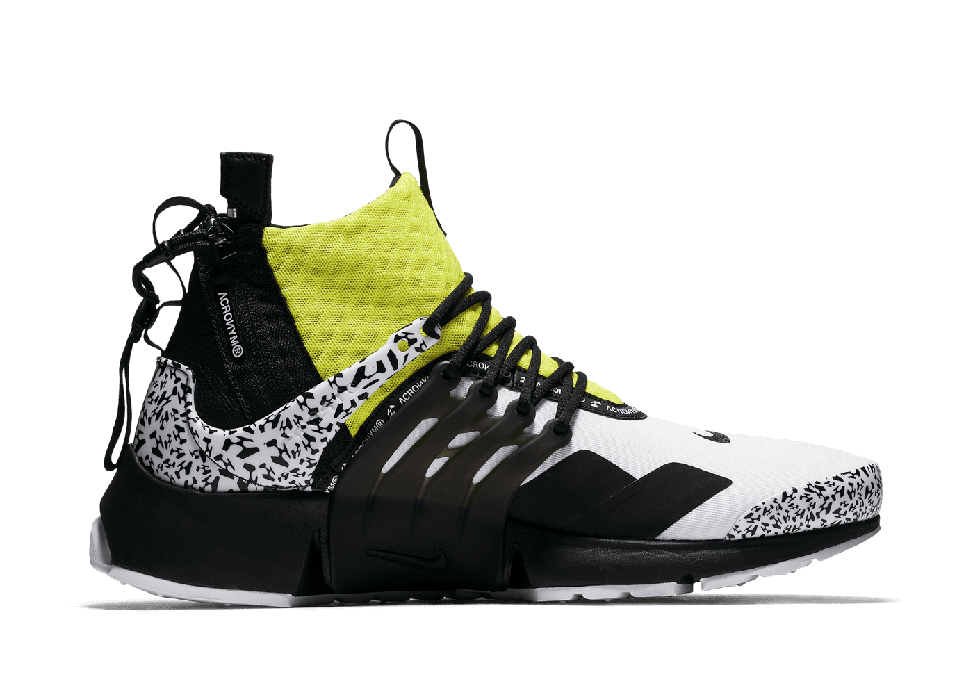 Nike Acronym x Air Presto Mid 'Dynamic Yellow'
