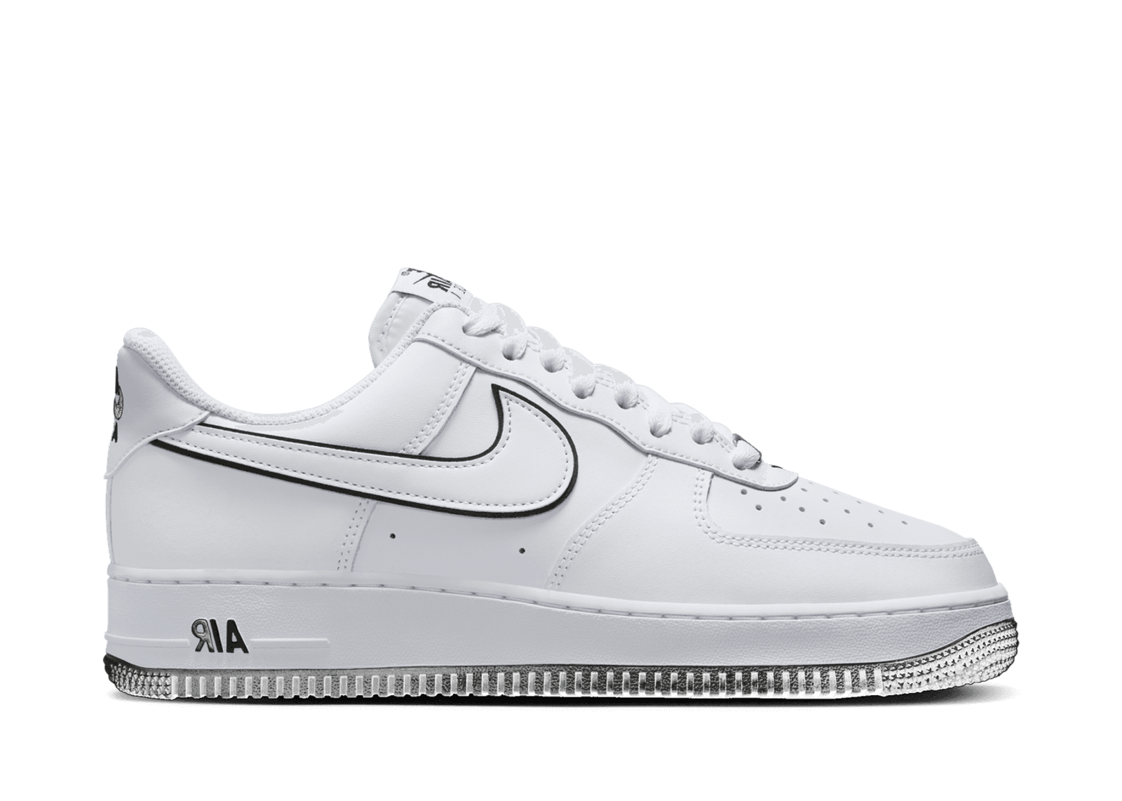 Nike Air Force 1 '07 'White Black Outline'
