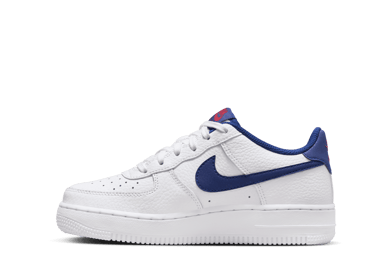 Nike Air Force 1 GS 'White Deep Royal Blue'