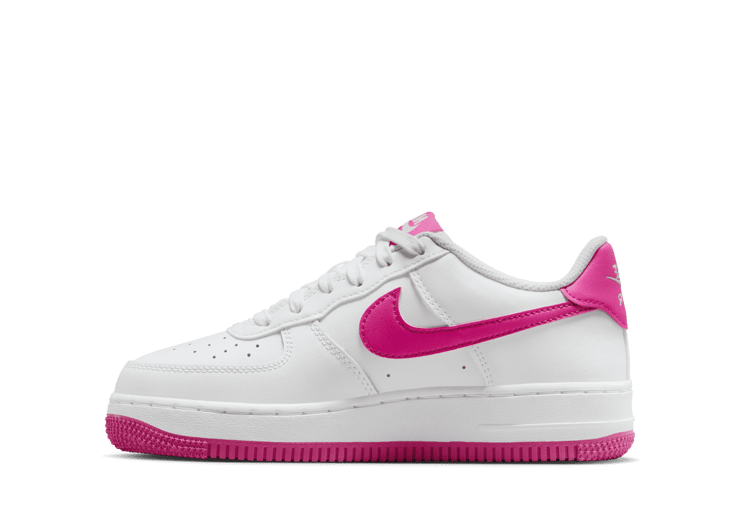 Nike Air Force 1 GS 'White Laser Fuchsia'