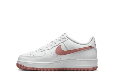 Nike Air Force 1 GS 'White Red Stardust'