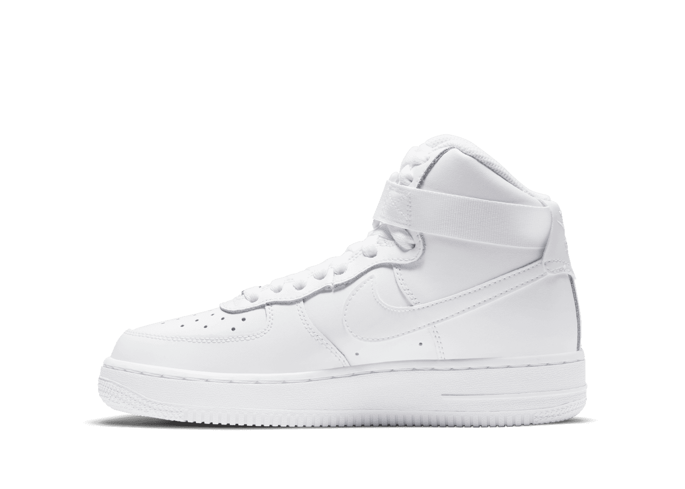 Nike Air Force 1 High LE GS 'Triple White'
