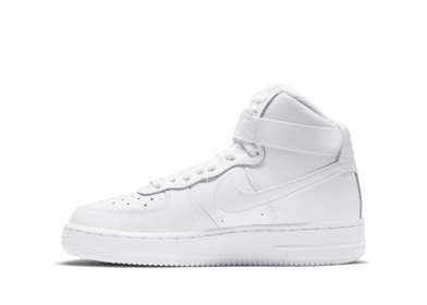 Nike Air Force 1 High LE GS 'Triple White'
