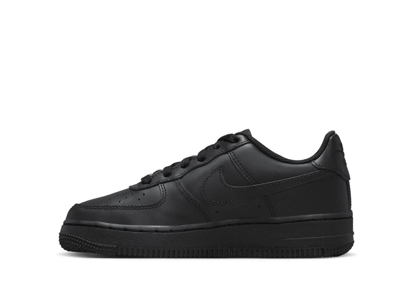 Nike Air Force 1 LE GS 'Triple Black'