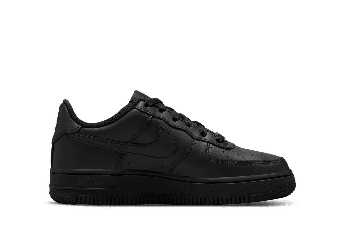 Nike Air Force 1 LE 'Triple Black' (GS)