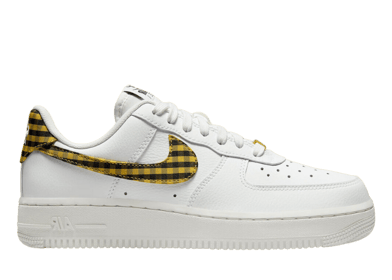 Nike Air Force 1 Low Gingham White Bronzine (W)