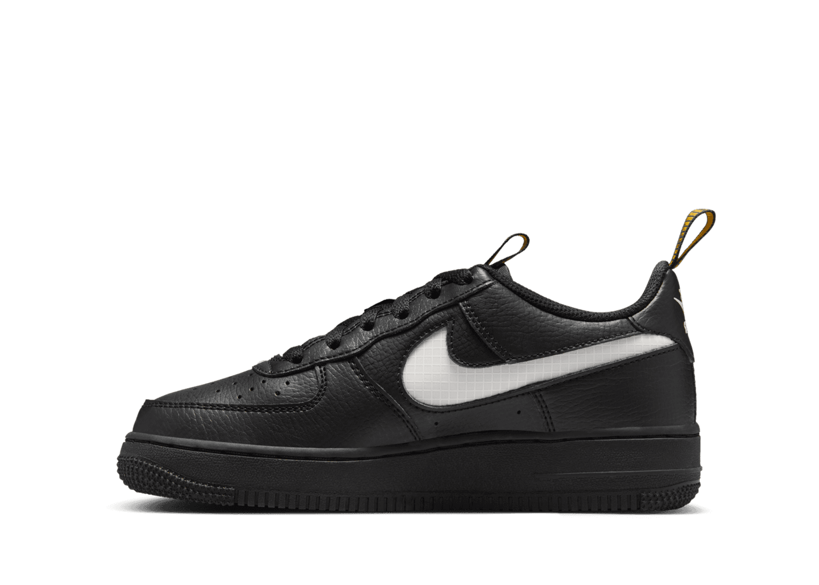 Nike Air Force 1 LV8 GS 'Black University Gold'