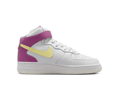 Nike Air Force 1 Mid LE 'Citron Fuchsia' (GS)