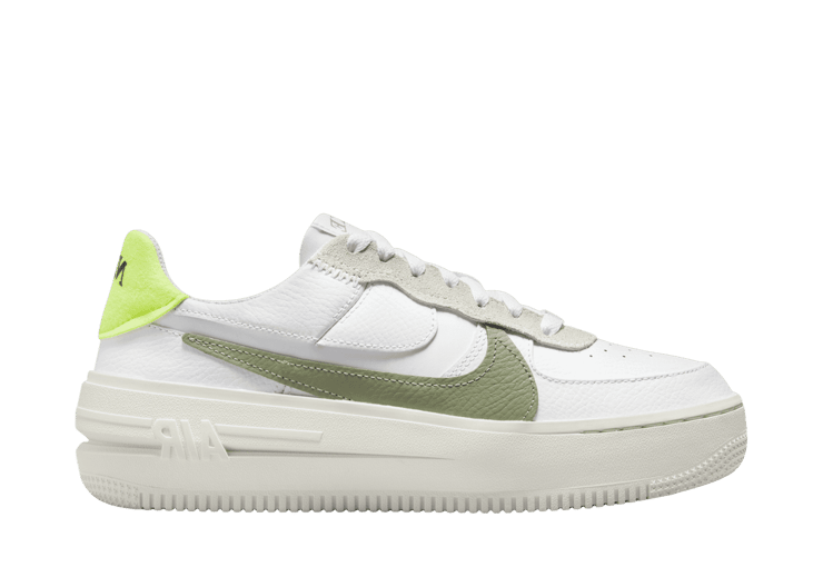 Nike Air Force 1 PLT.AF.ORM 'White Oil Green' (W)
