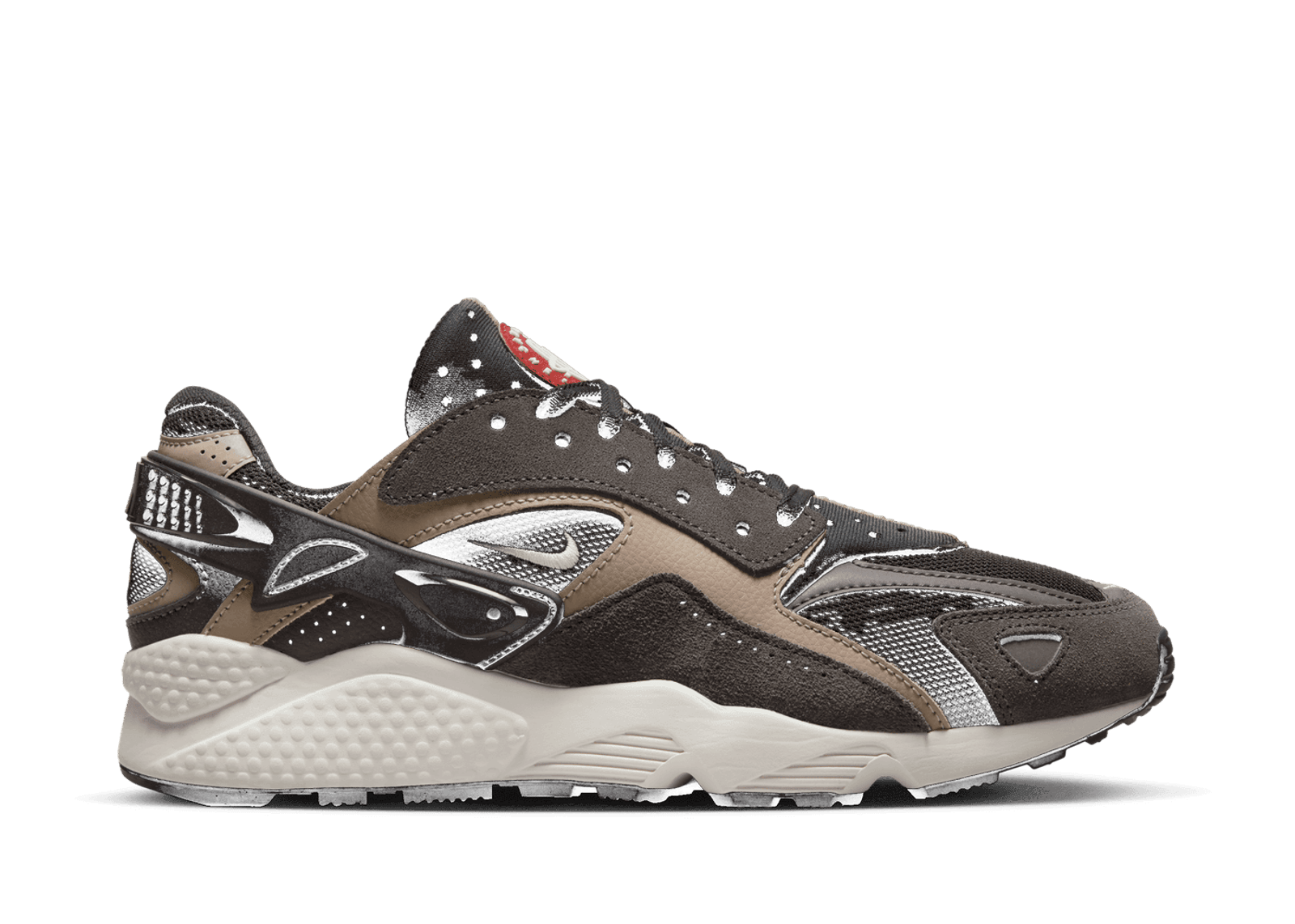 靴 NIKE AIR HUARACHE RUNNER BLACK/M.ASH Nike Air Huarache Runner 'Black Medium Ash' - DZ3306-003
