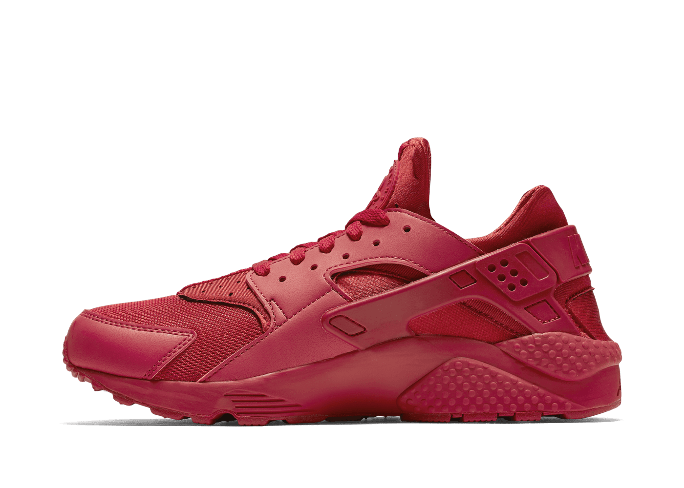 Nike Huarache Triple Red Men's Nike Air Huarache Triple Red