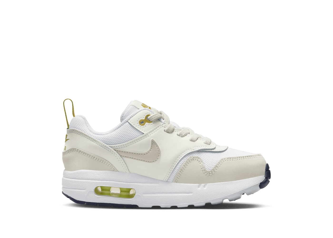 Nike Air Max 1 EasyOn 'White Light Orewood Brown' (PS)