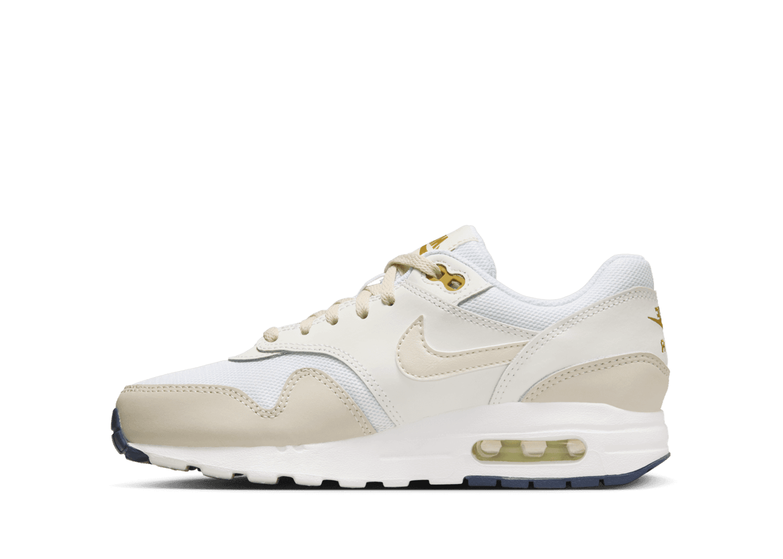 Nike Air Max 1 GS 'White Bronzine'