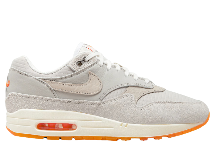 Nike Air Max 1 Premium Light Iron Ore Total Orange