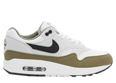 Nike Air Max 1 White Medium Olive