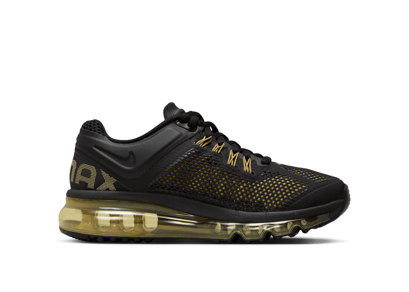nike airmax 2015 black and gold