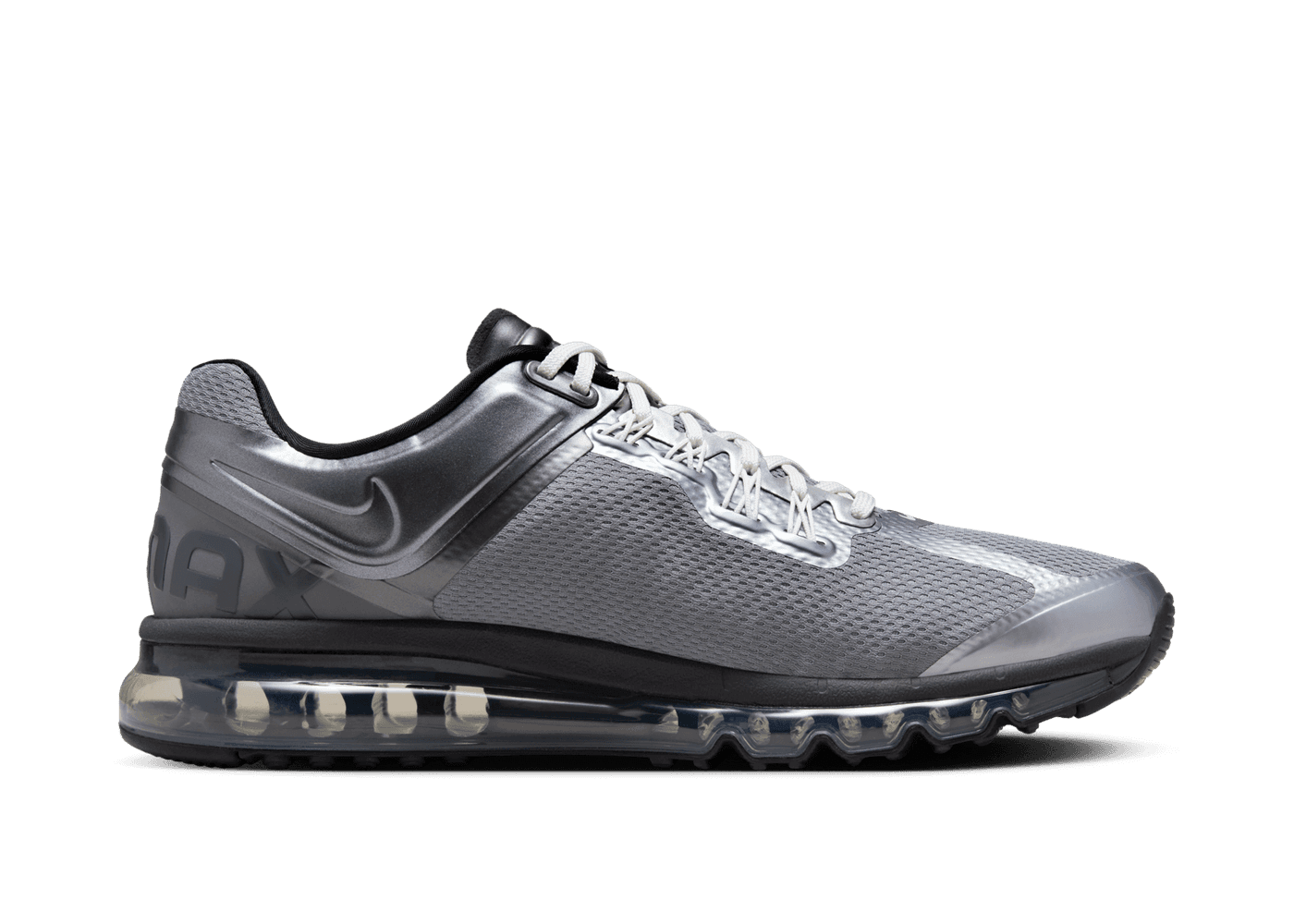 ☆人気【NIKE】 (W) Air Max☆Black and llic Silver☆ Nike Air Max 2013 Women's Size 6.5 Running Shoes Black