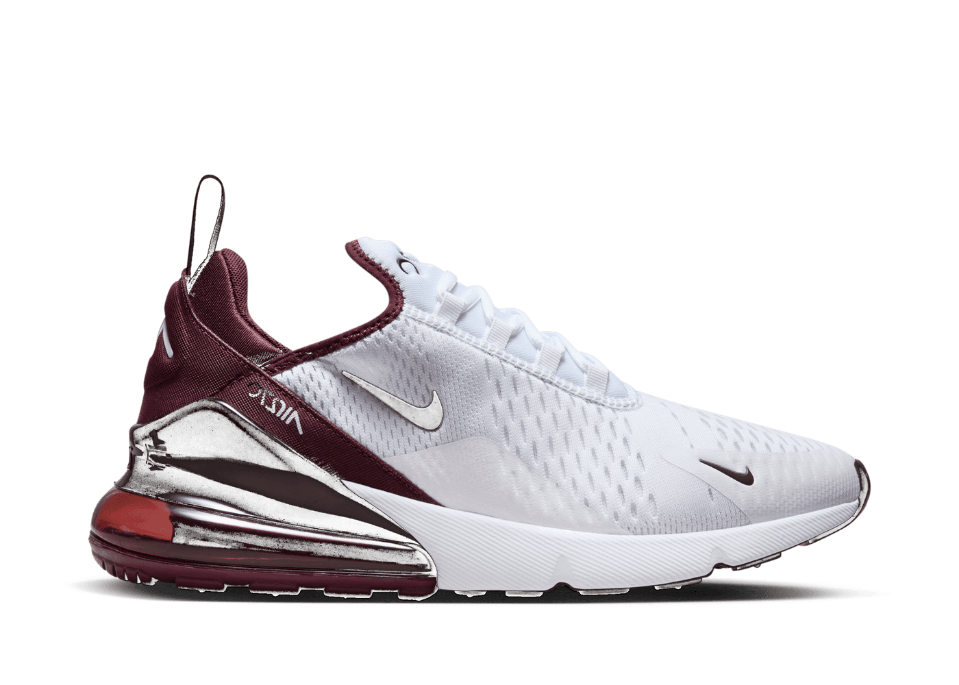 Nike Air Max 270 'White Night Maroon'